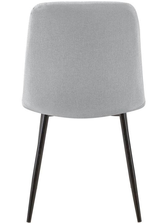 Cadeira tecido Dijon, cinza