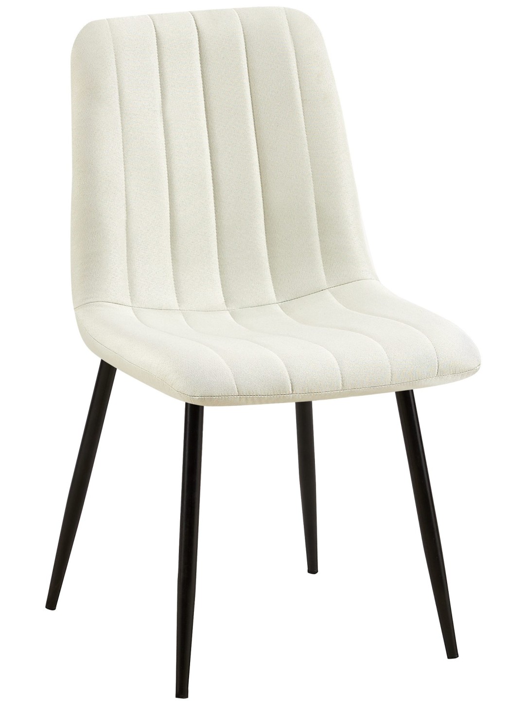 Cadeira tecido Dijon, creme