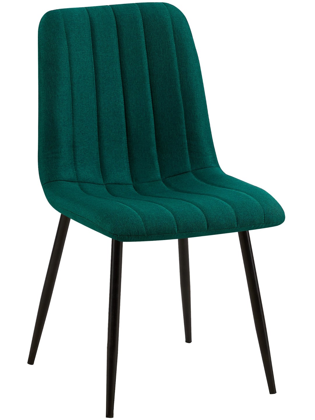 Cadeira tecido Dijon, verde escuro