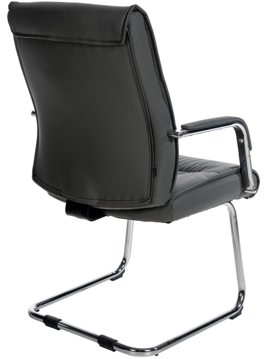 Conjunto de 2 cadeiras para visitantes Sievert, cinza