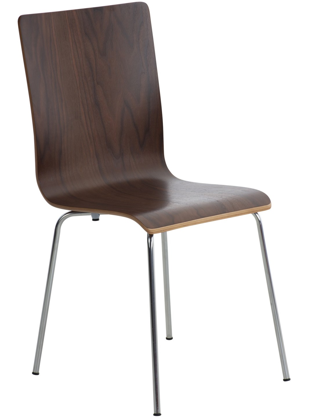 Cadeira para visitantes Pepe, nogueira