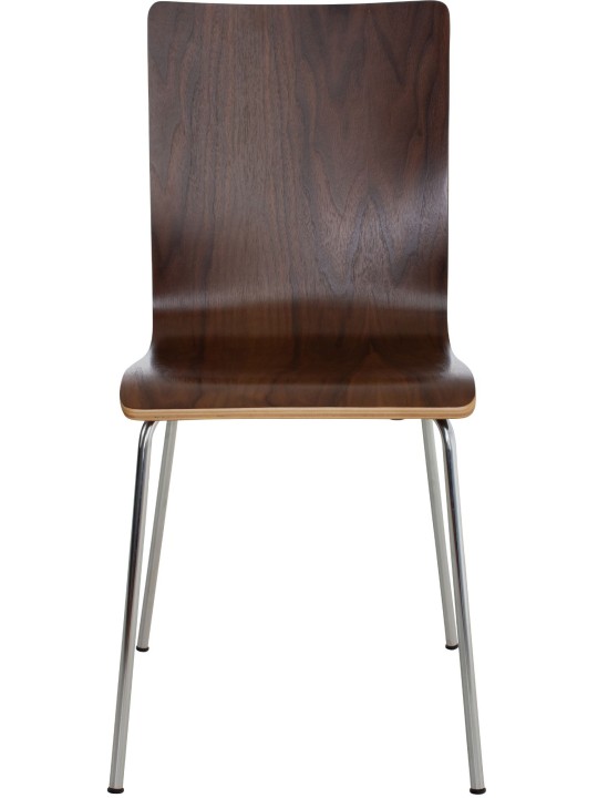 Cadeira para visitantes Pepe, nogueira