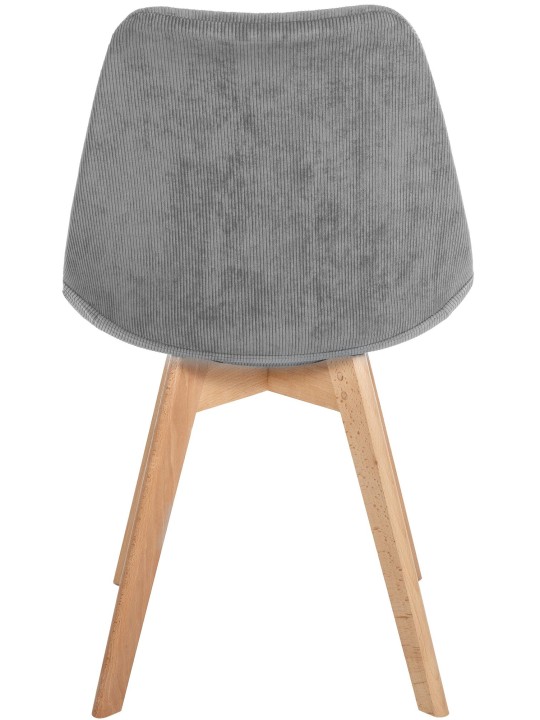 Cadeira de corda Linares, cinza