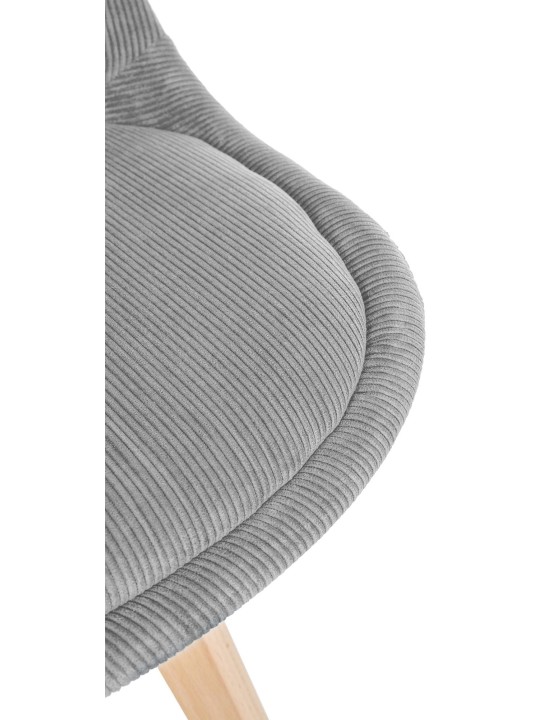 Cadeira de corda Linares, cinza