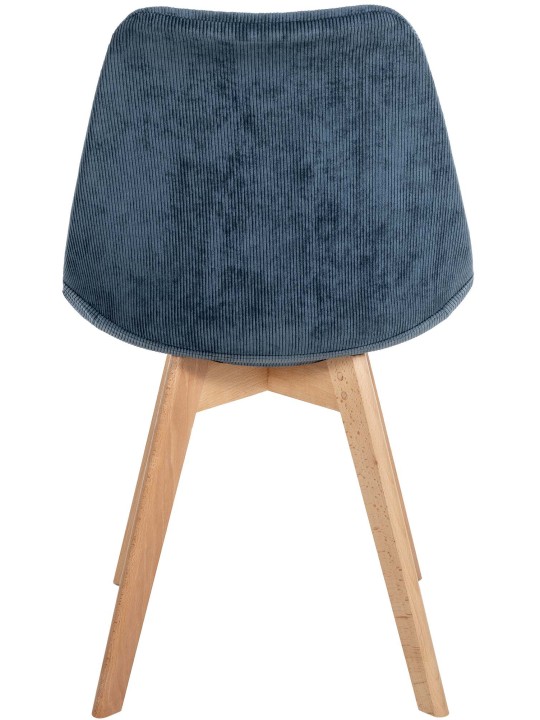 Cadeira de corda Linares, azul escuro