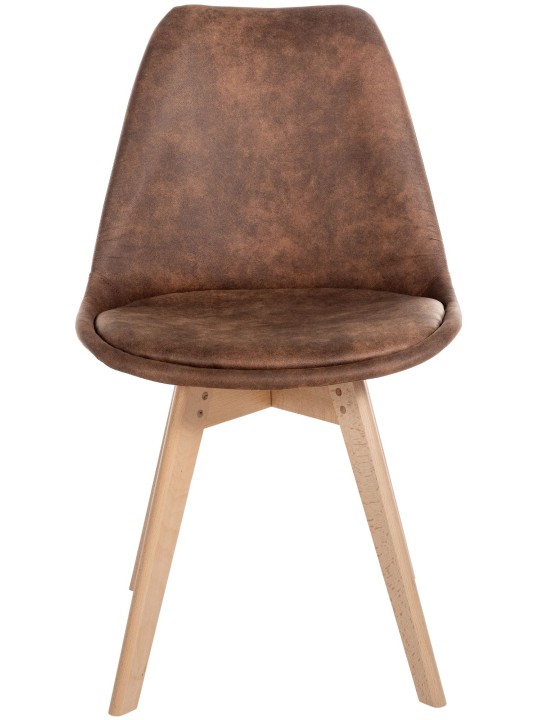 Cadeira Vintage Linares, castanho