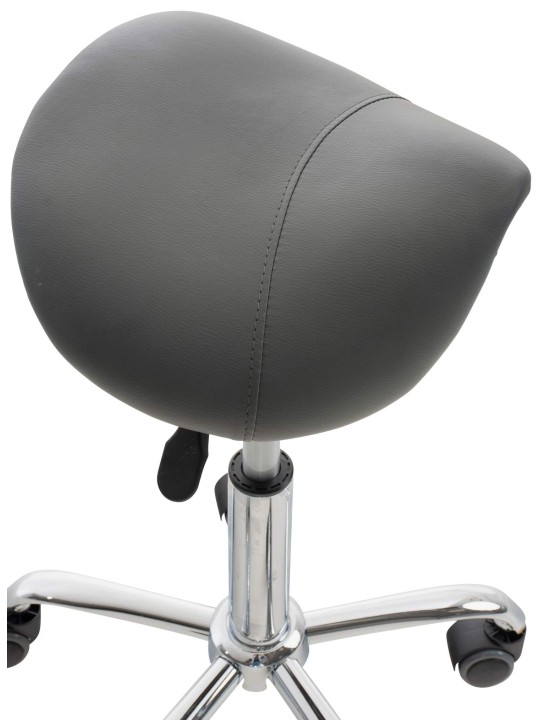 Banqueta de trabalho Reno, cinza