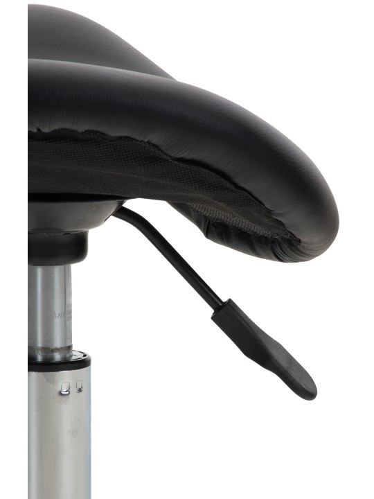 Banqueta de trabalho Reno, preto