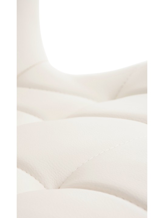 Cadeira Elda PU natural, branco