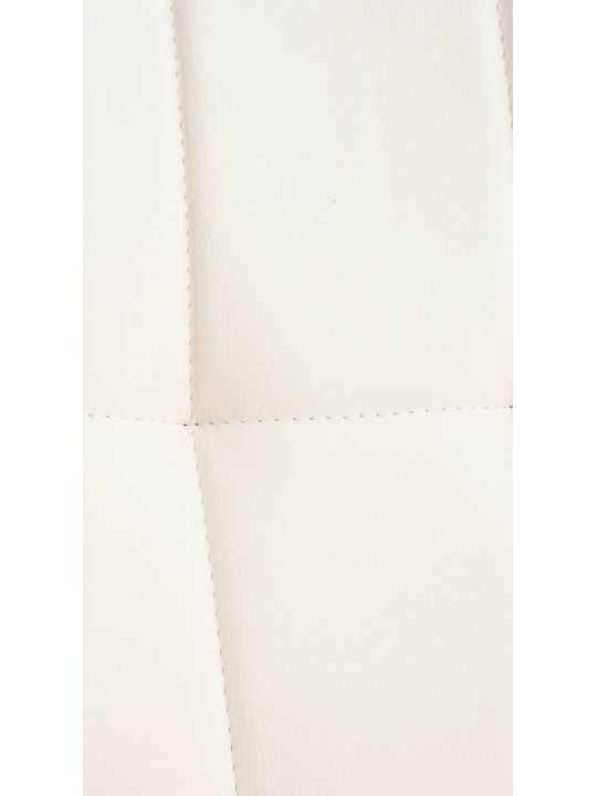 Cadeira Elda PU natural, branco