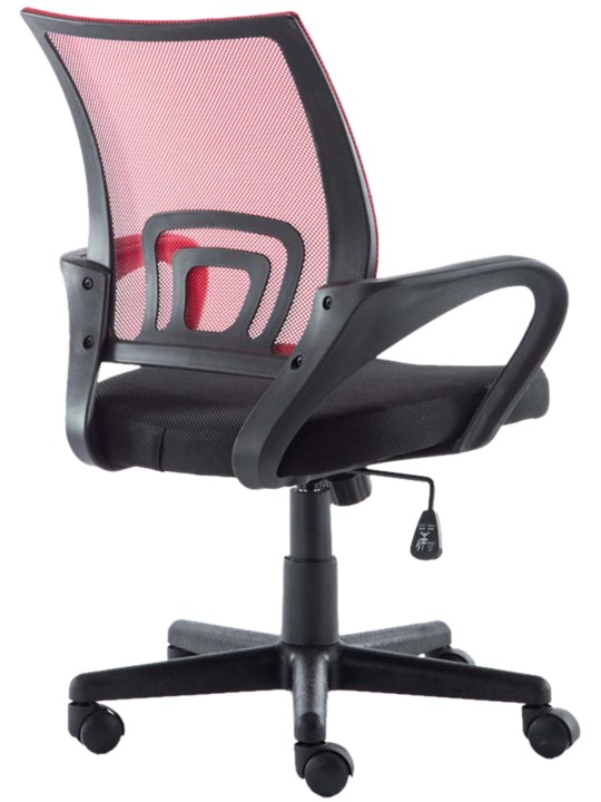 Cadeira de escritório genial, vermelho