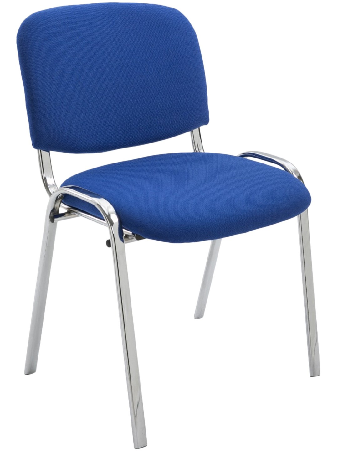 Cadeira para visitantes Ken C tecido, azul