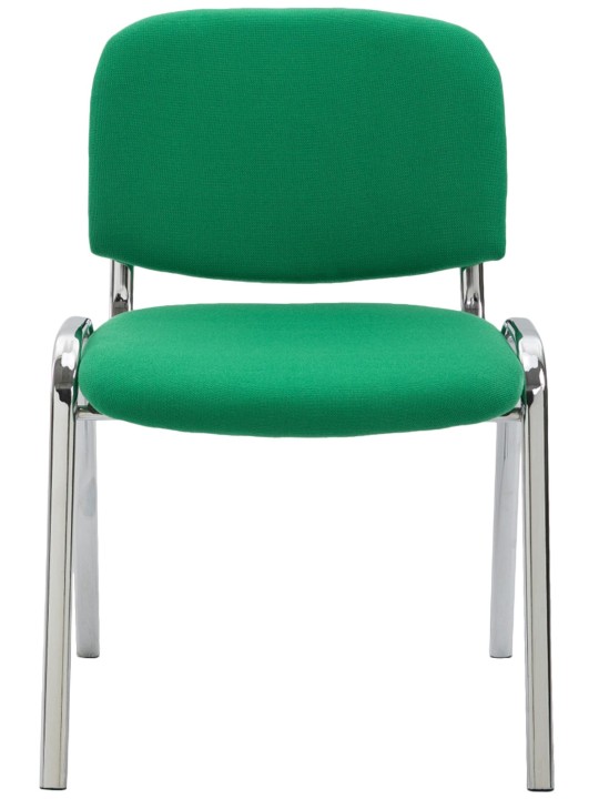 Cadeira para visitantes Ken C tecido, verde