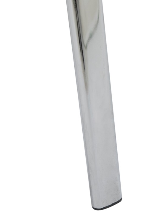 Cadeira para visitantes Ken C couro sintético, laranja