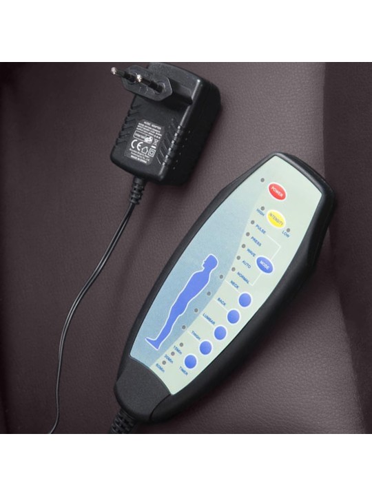 Cadeira de escritório Pacific com função de massagem V2, castanho