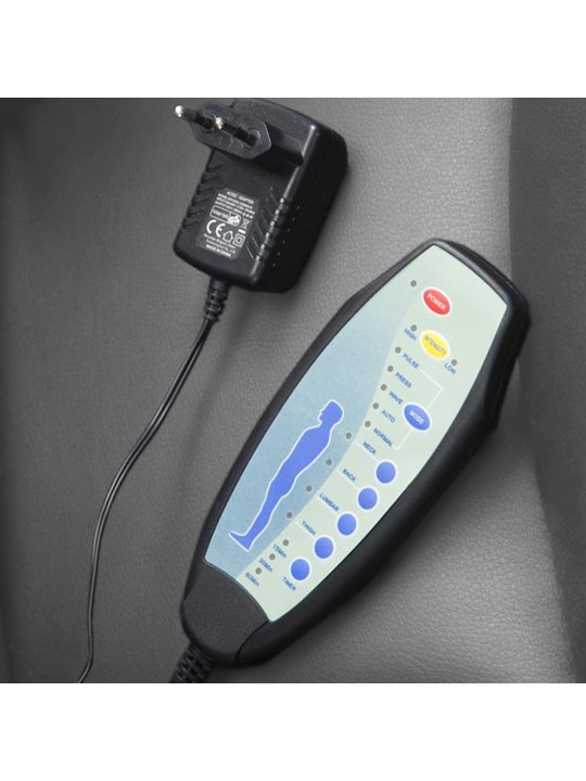 Cadeira de escritório Pacific com função de massagem V2, cinza