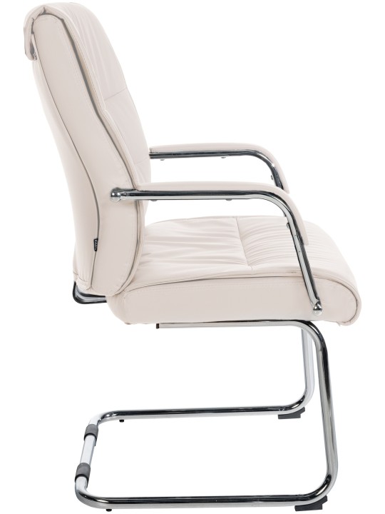 Cadeira para visitantes Sievert, creme