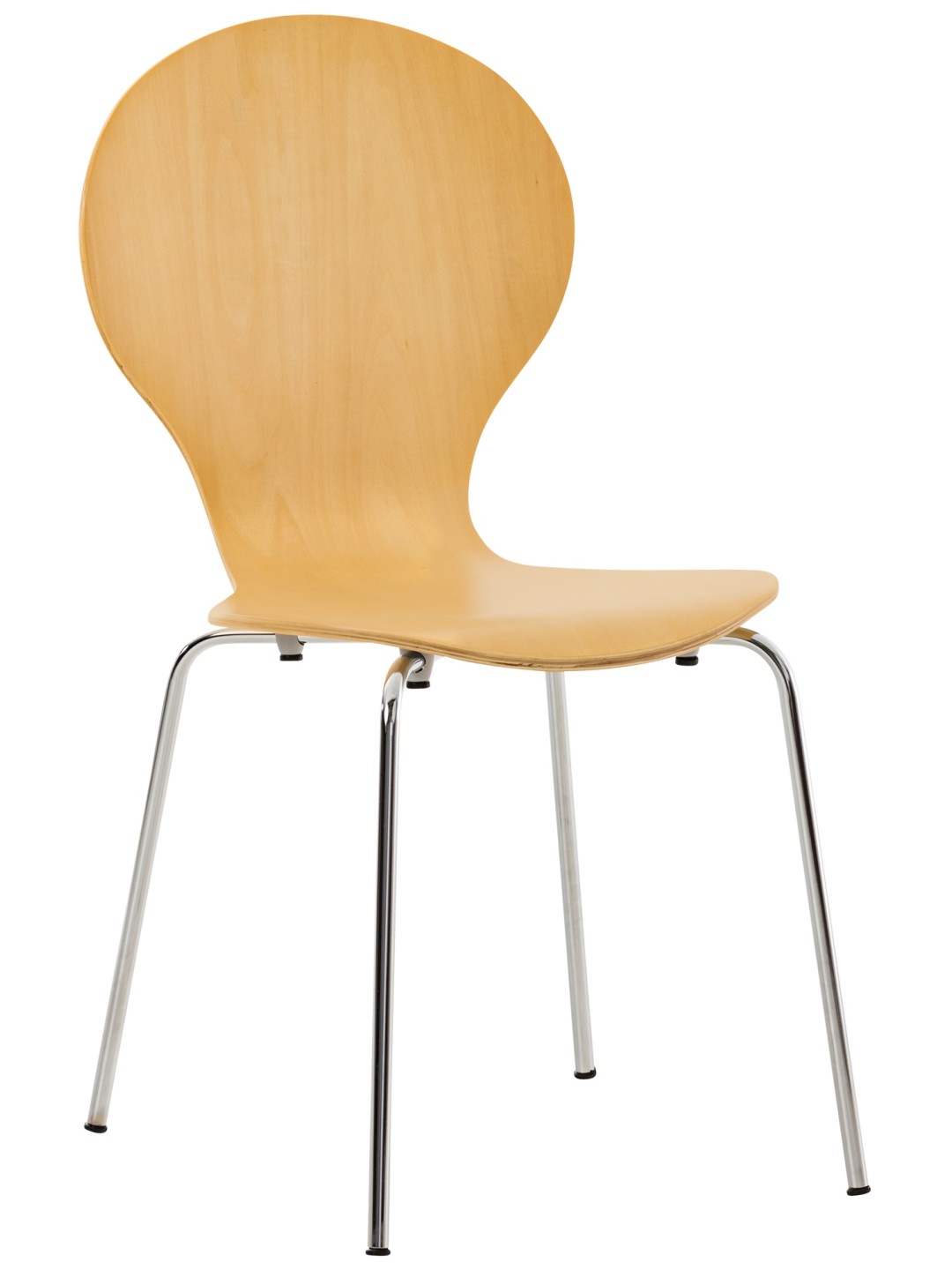 Cadeira para visitantes Diego, natural