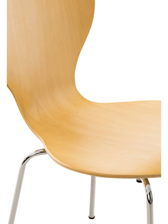 Cadeira para visitantes Diego, natural