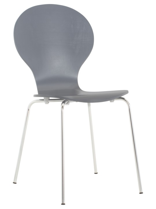 Cadeira para visitantes Diego, cinza