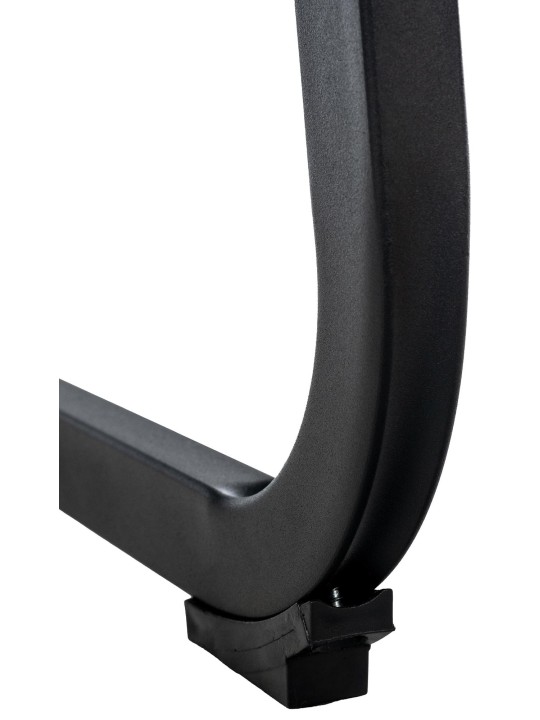 Cadeira de jantar de veludo Vermont, preto