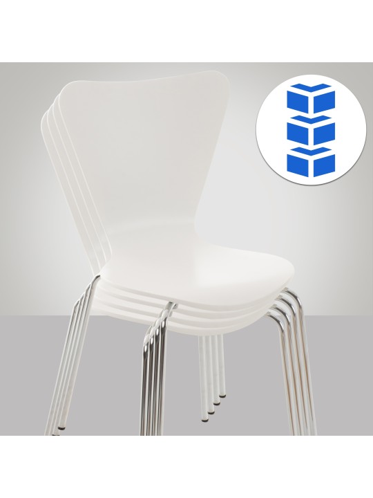 Cadeira para visitantes Calisto, branco Cadeira para visitantes Calisto, branco