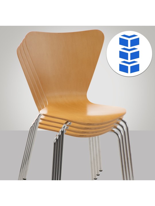 Cadeira para visitantes Calisto, natural