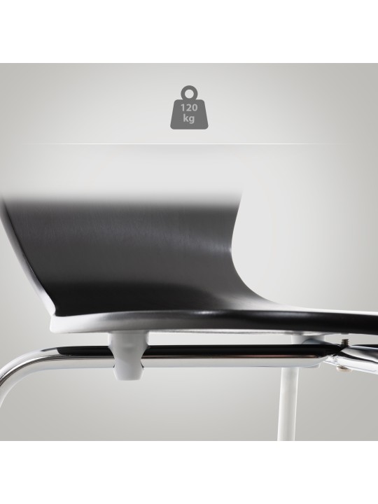 Cadeira para visitantes Calisto, preto