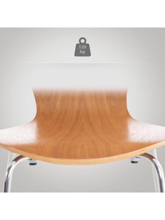 Cadeira para visitantes Calisto, carvalho Cadeira para visitantes Calisto, carvalho