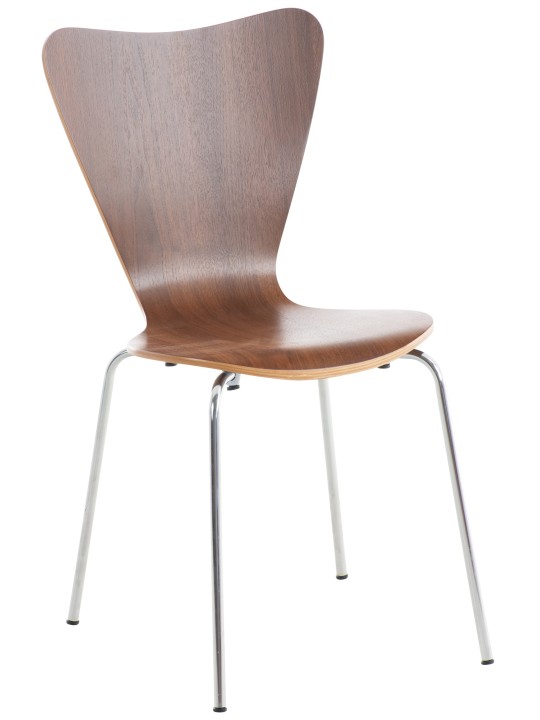 Cadeira para visitantes Calisto, nogueira Cadeira para visitantes Calisto, nogueira