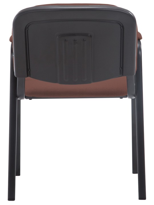 Cadeira para visitantes Ken PRO tecido, castanho