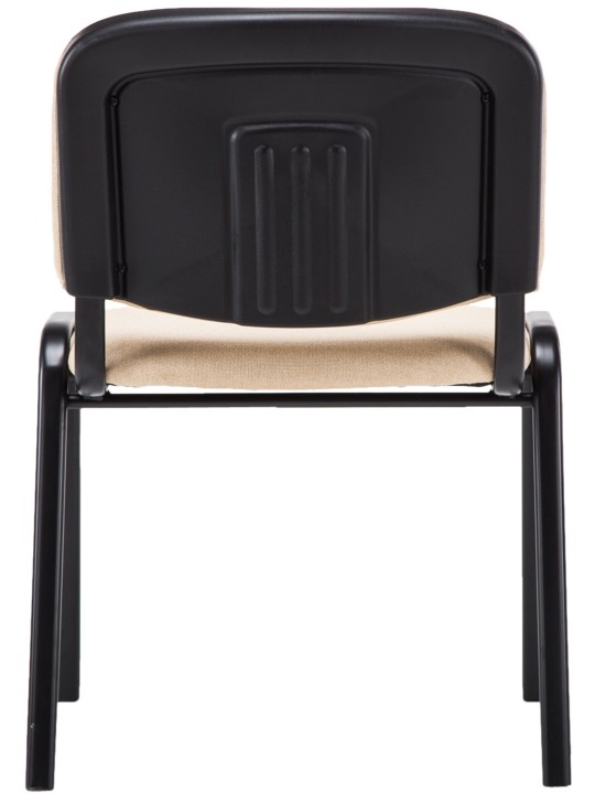 Cadeira para visitantes Ken V2 tecido, creme