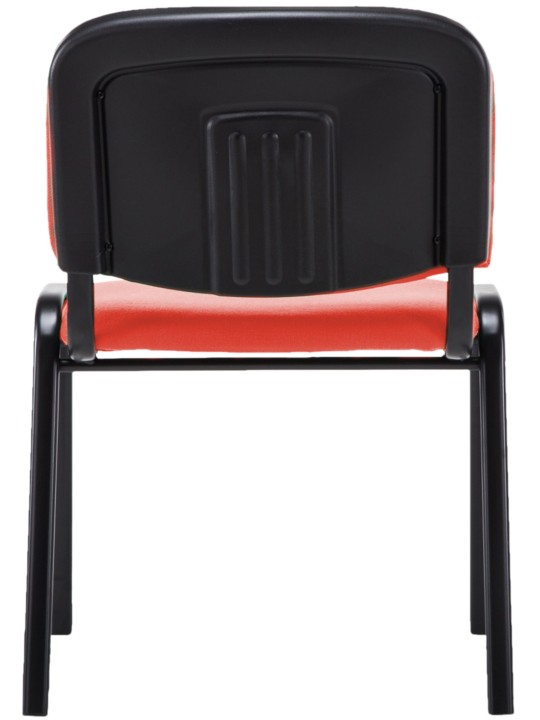 Cadeira para visitantes Ken V2 tecido, vermelho