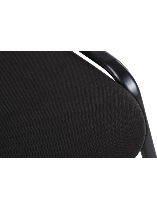 Cadeira para visitantes Ken V2 tecido, preto