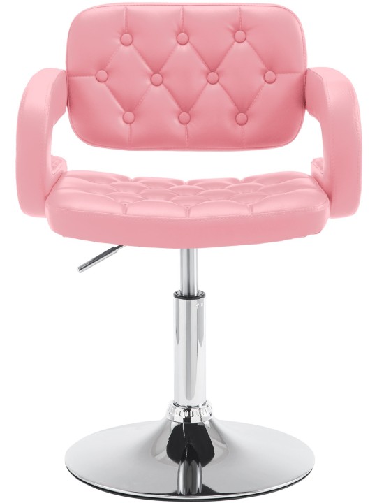 Espreguiçadeira Dublin couro sintético, rosa