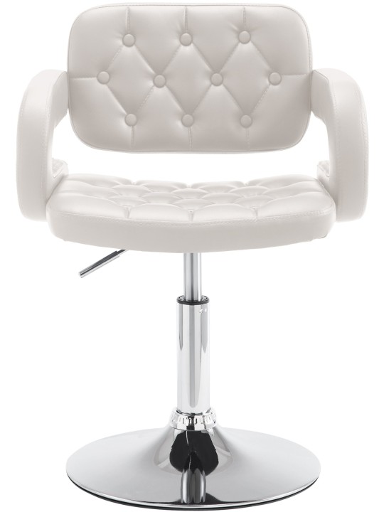 Espreguiçadeira Dublin couro sintético, branco Espreguiçadeira Dublin couro sintético, branco