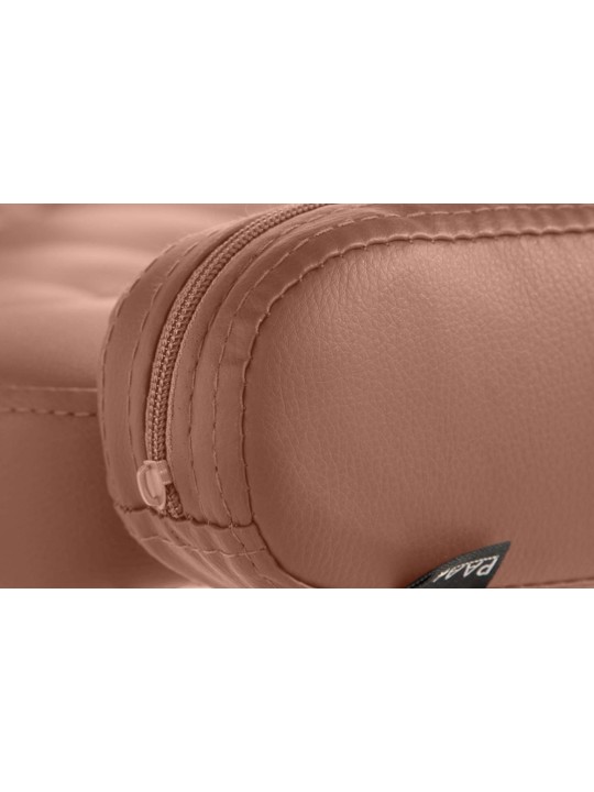 Espreguiçadeira Dublin couro sintético, conhaque