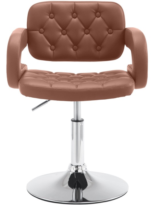 Espreguiçadeira Dublin couro sintético, conhaque