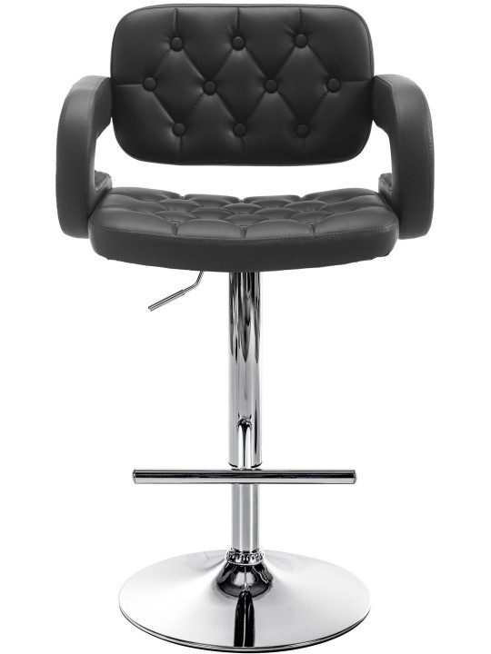 Banqueta alta Dublin C, preto