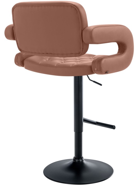 Banqueta alta Dublin, conhaque