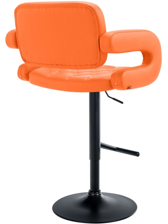 Banqueta alta Dublin, laranja