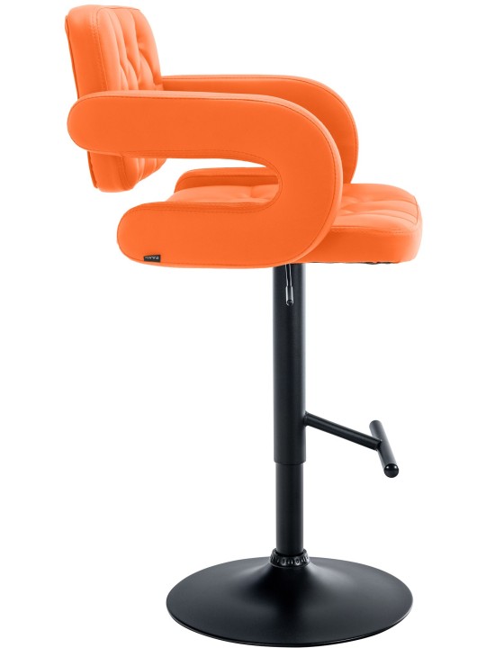 Banqueta alta Dublin, laranja