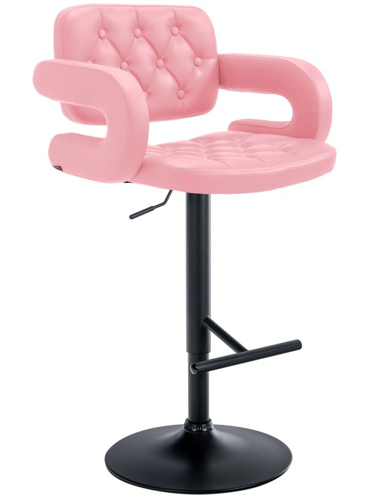 Banqueta alta Dublin, rosa