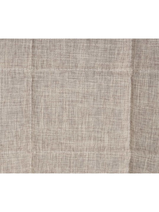 Conjunto de 2 cadeiras Tom tecido, creme