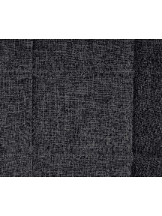 Conjunto de 2 cadeiras Tom tecido, cinza escuro