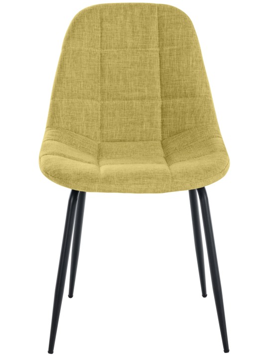 Conjunto de 2 cadeiras Tom tecido, verde claro