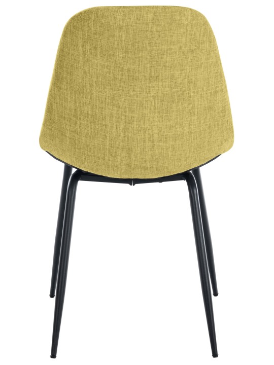 Conjunto de 2 cadeiras Tom tecido, verde claro