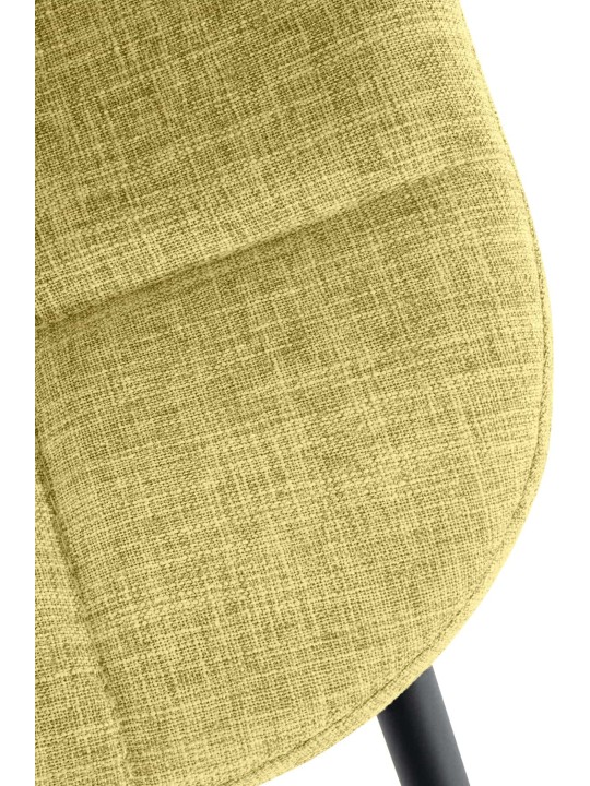 Conjunto de 2 cadeiras Tom tecido, verde claro