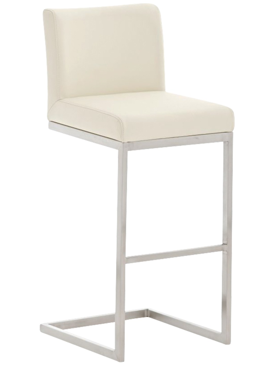 Banqueta alta Paros, creme