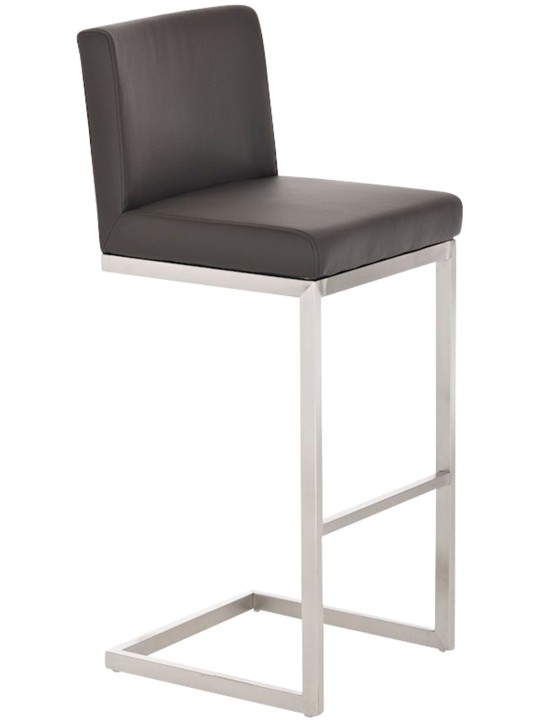 Banqueta alta Paros, castanho